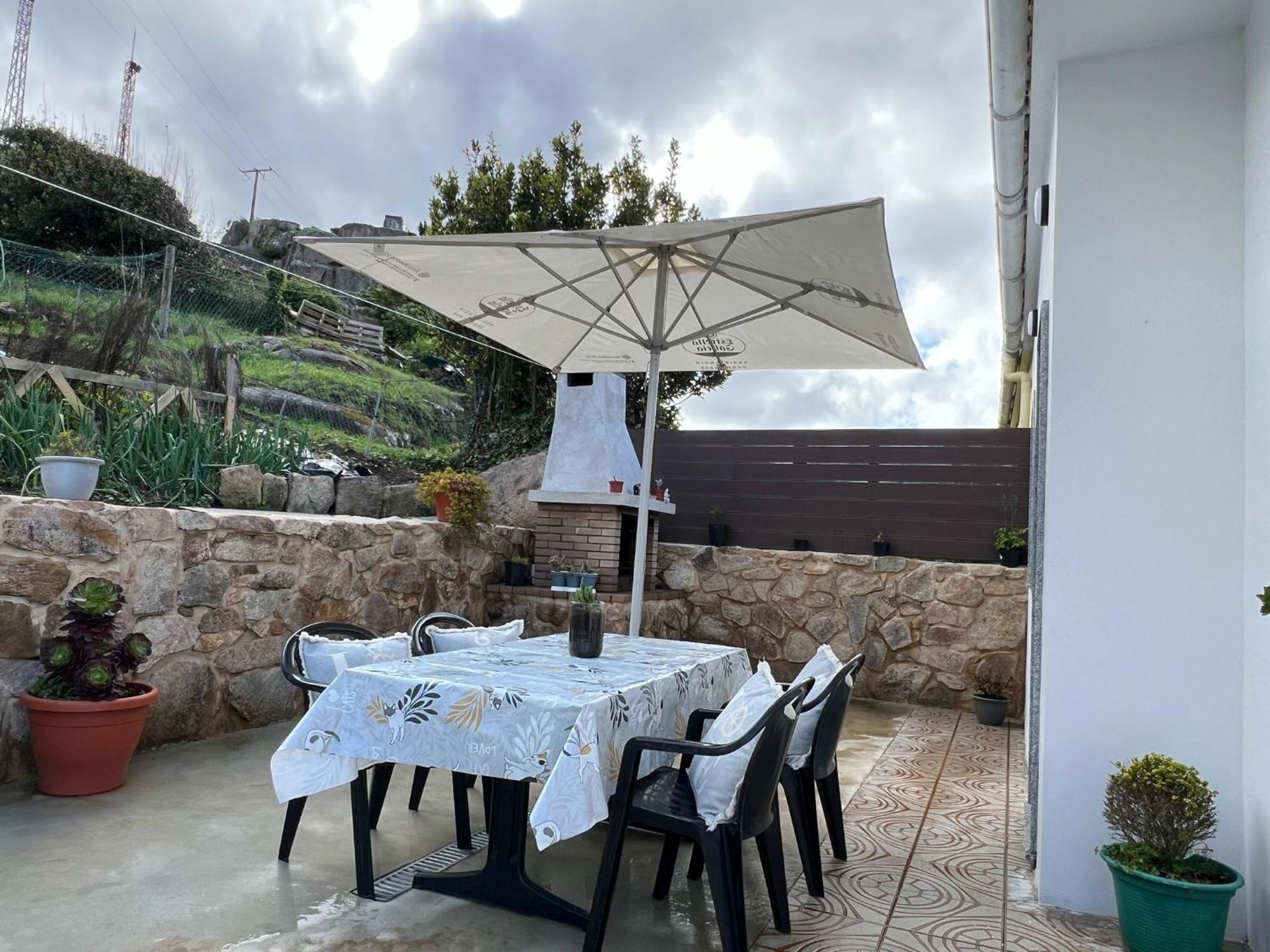 Villa O Cobijo De Elva Arou Exterior foto