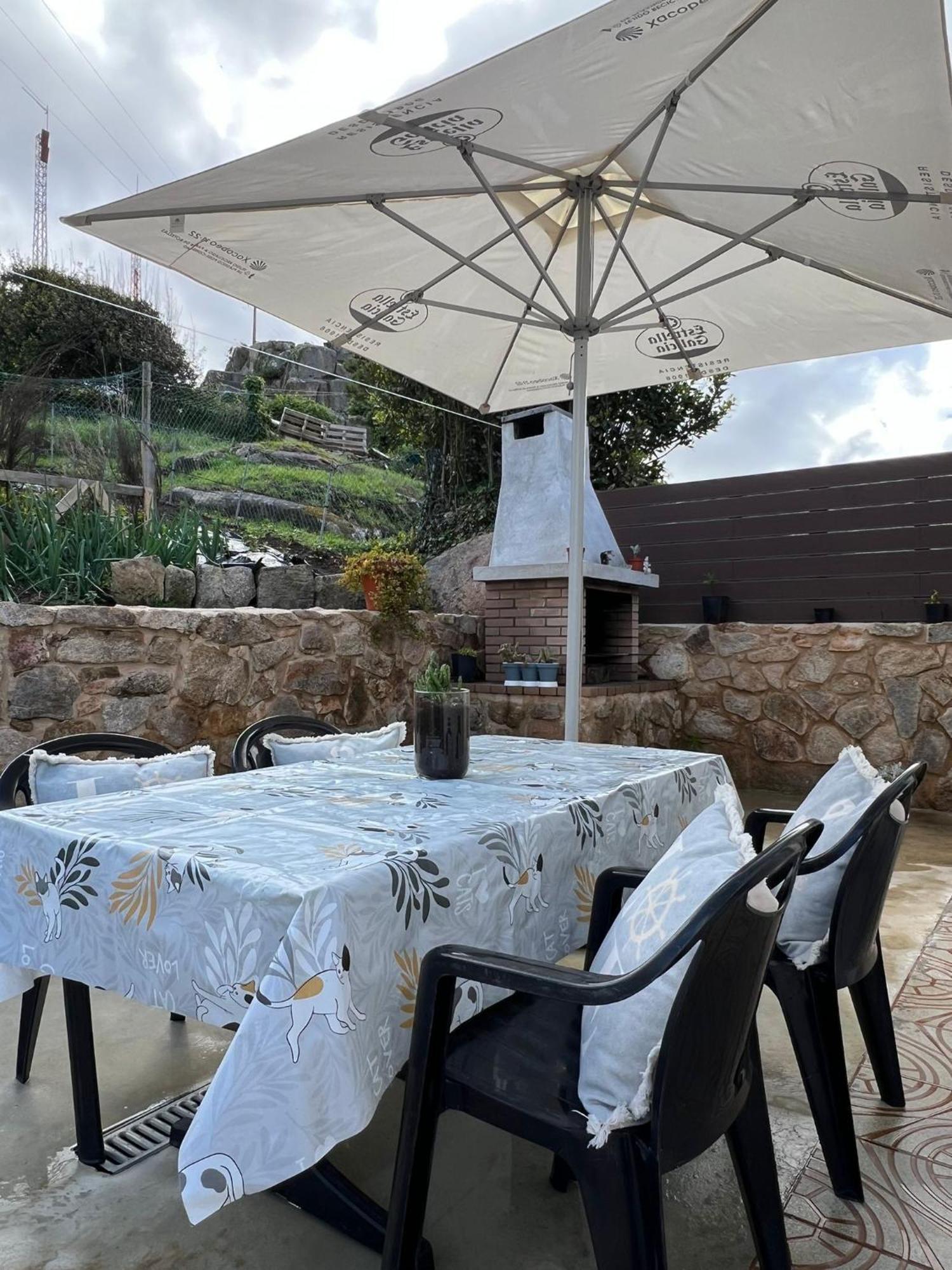 Villa O Cobijo De Elva Arou Exterior foto